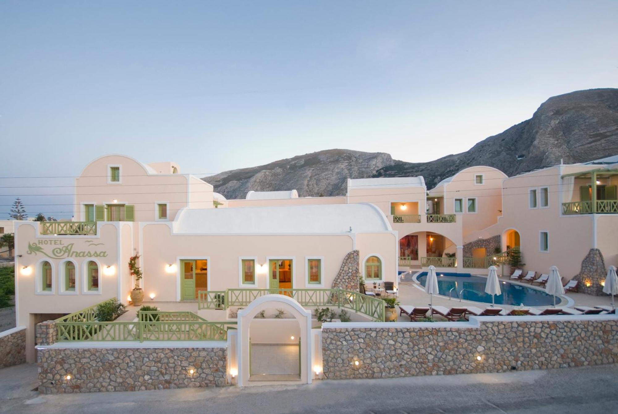 Anassa Deluxe Suites Kamári Eksteriør billede